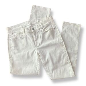 ✨ 7 For All Mankind White Jeans | Size 29 | Clean Classic Fit ✨